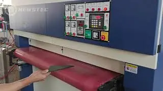 1600MM metal stainless steel sheet sanding machine abrasive belt sander flat polishing machine