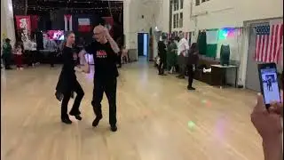 Salsa Pattern Intermediate with Alex & Tomek in All Stars Salsa Fridays in North London