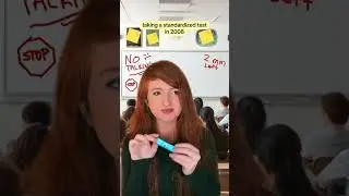 taking a standardized test in 2008 #2000s #nostalgia #school #asmr #pov