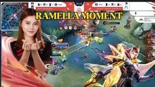 Ramella using Lancelot clutch moment | IDNS Princess | MLBB INVITATIONAL DAY 1| IDNS VS SMART OMEGA