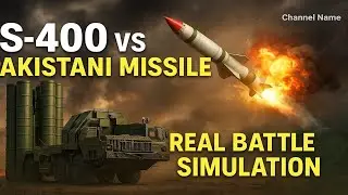 How India&rsquo;s S-400 Missile System Destroys Enemy Missiles Mid-Air | 3D Animation in Hindi