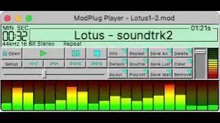 ModPlug Player v2 Alpha 3 - Lotus Game Music (Amiga Version) - SoundTrack 2