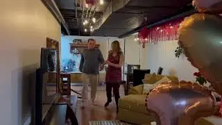 My Girlfriend Mandi Sweetheart of Butler Darling Surprises Her Boyfriend Troy on Valentine's Day