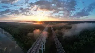 Kate Shelly Highbridge Boone iowa DJI Mini 3 Pro. Enjoy