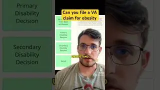 Obesity is a VA claim now?! #vadisability