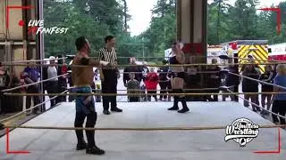 Davienne VS Mike Law - Limitless Wrestling 2018 Pirate Fest by Latest Funny Buddy Videos 2018