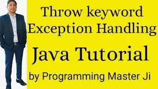 Throw Keyword in java Exception handling example in hindi| Java Exception Handling |Exception