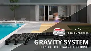 Gravity System for outdoor raised floor Impertek assiourasbros