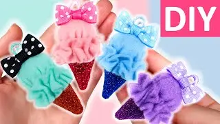 Ice Cream Cone Plush Tutorial 🍦💖 | Easy & Cute Felt Food Craft