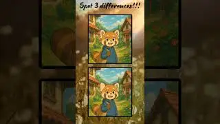 Spot the Difference: Fox&rsquo;s Big Adventure! 🎒🌍