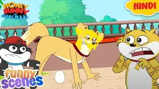 Honey Bunny Funny Scenes | Cartoon For Kids | Compilation - 02 | Animated Stories | YO Kids Stories
