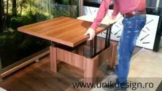 Masa rabatabila - Unik Design Brasov