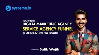 HOW TO SETUP SERVICE AGENCY FUNNEL IN SYSTEME.IO [with FREE Template]
