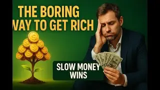 How to Build Wealth Slowly &mdash; The Boring Way That Actually Works