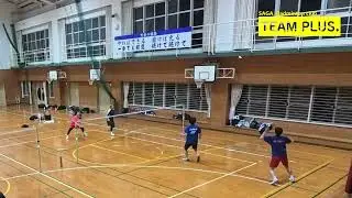 2026.2.4　竹下/園田・山口/石田　TEAM PLUS.定期練習