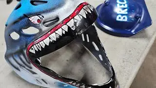 Shark catchers helmet