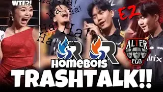 WTF?! homebois TRASHTALKED TO RSG PH,RSG MY and ALSO ALTER EGO!!