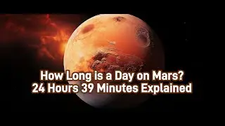 How Long is a Day on Mars? | 24 Hours 39 Minutes Explained