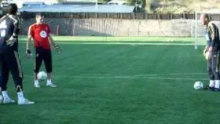 The last training of the Spanish football team in Yerevan-12.10.09 (the goalkeepers)-part3!