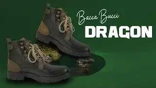 Bacca Bucci DRAGON Splash-proof Leather Classic Fashion Boots for Biking Trekking & Hiking