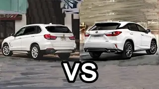 2016 Lexus RX 350 F Sport VS 2016 BMW X5 - DESIGN- New 2017