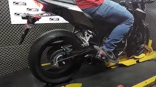 Honda CB500 2017-up CS Racing Exhaust Dyno Sound