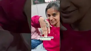 NIFT PG Entrance Exam Preparation | 3D Metal Wire Workshop | NID Studio Test Preparation | SILICA