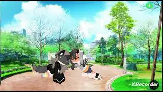 Me and frend met Karen part 3 #therian #gacha #gachatherian 