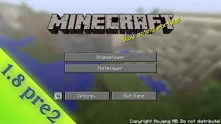 Minecraft | 1.8 Pre-release 2 (Обзор)
