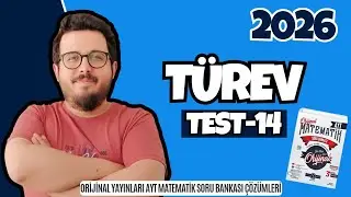 T&Uuml;REV TEST 14 ORİJİNAL AYT MATEMATİK SORU BANKASI 2026 I #yks2026  #aytmatematik