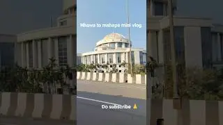 Nhawa ongc to mahape mini vlog #automobile #reels #morningtea