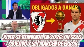 River 2026: refuerzos, limpieza y un solo objetivo internacional