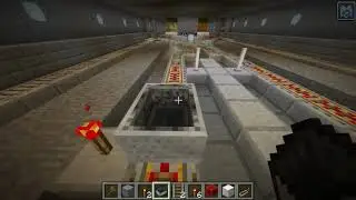 【Minecraft】A Metro Redstone circuit design