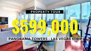 Panorama Towers Las Vegas Strip High-Rise Condos For Sale $599K | 2 Beds | 2 Baths | 1,747 sqft