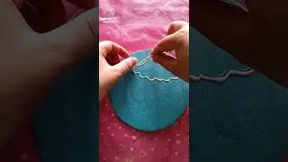 Canvas painting with wool#creative#painting#viral#art#shorts #youtubeshort