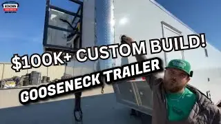 Gooseneck Cargo Trailer BEAST! &ndash; Fully Loaded & Custom Built!
