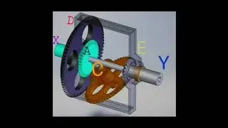 Humpage speed reduction gear