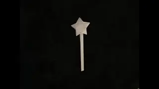 origami star wand
