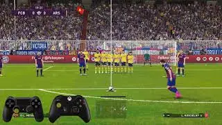 PES 2020 FREE KICK TUTORIAL FULL HD| Playstation 4
