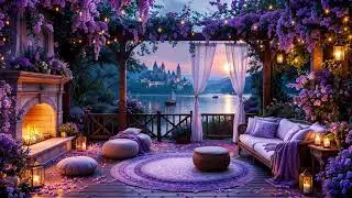 Lakeside Firelight &ndash; Cozy Veranda Ambience with Fireplace Sounds for Sleep & Relaxation