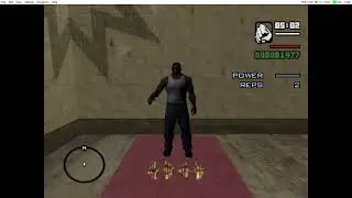ORIGINAL XBOX CXBX  GRAND THEFT AUTO SAN ANDREAS 2005 ONLYS FROM RASHEED NATHA ONLY FINAL GYM 3