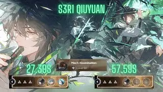 TOA 3-4 Mech 27.39s Qiuyan+Phrolova+Shorekeeper & 57.59s Solo Mech QiuYuan