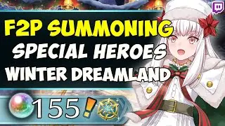 FEH: Special Heroes : Winter Dreamland - Summoning
