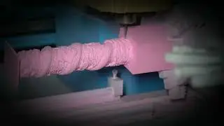 Sofia series CNC ROUTER with rotary attachment.