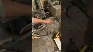Blacksmith making a old sickle #viral #shortvideo #blacksmith #shortsfeed #shorts #short #sickle