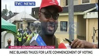 INEC blames thugs for late commencement of voting