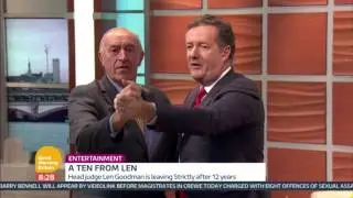 Len Goodman Dances With Piers Morgan | Good Morning Britain