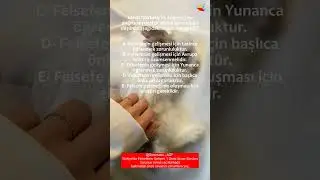 A&Ouml;F Sınavlarına Hazırlık i&ccedil;in T&uuml;rkiye'de Felsefenin Gelişimi 1 Dersi &Ccedil;alışma Sorusu