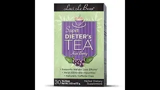 Laci Le Beau Super Dieter's Tea, Acai Berry, 30 Count Box