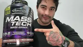 💪🏾Mass Gainer‼️ MASS TECH 🥵😱 El Ganador de PESO M&aacute;s Famoso 😎😱 Muscletech 🥴LuisAguilarFitness